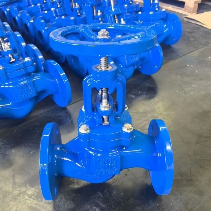 DIN3352 F4 Di Flanged Metal-Valv tal-Bieb issiġillat